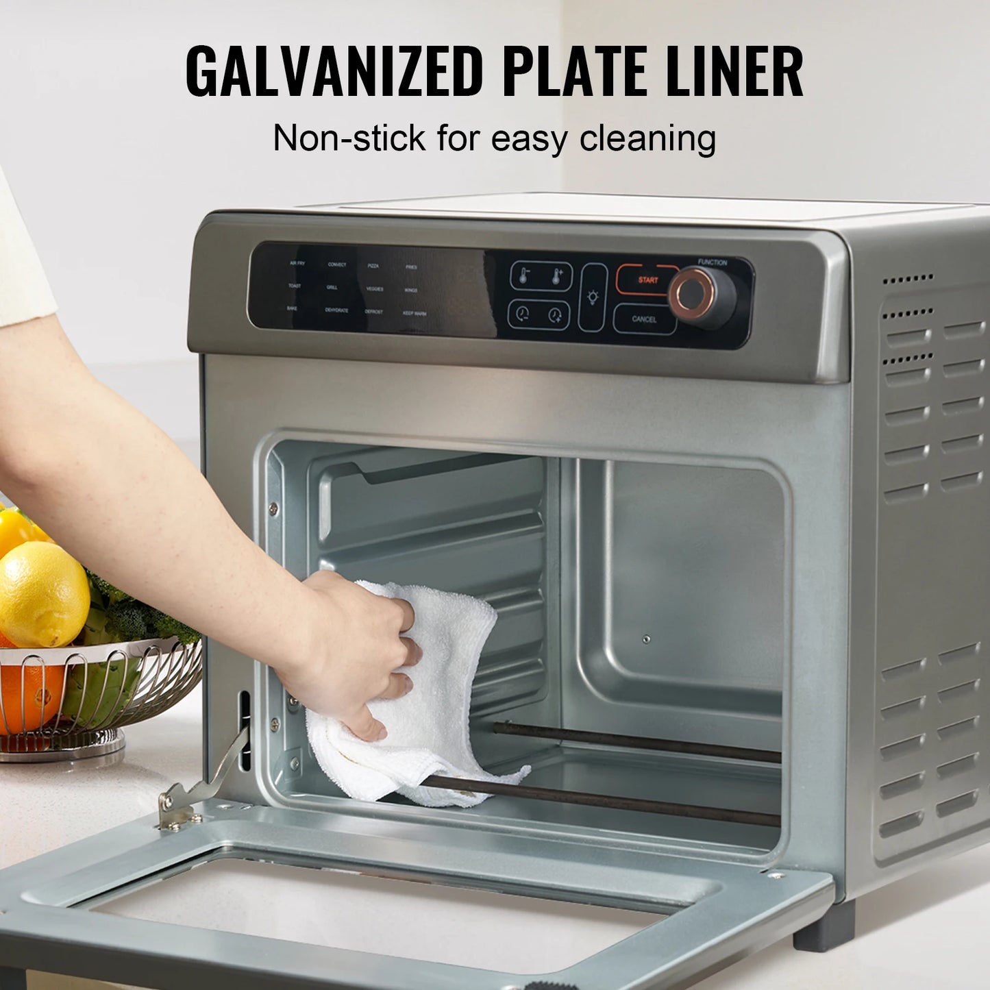 Air Fryer Toaster Oven with Grill for Kitchen
