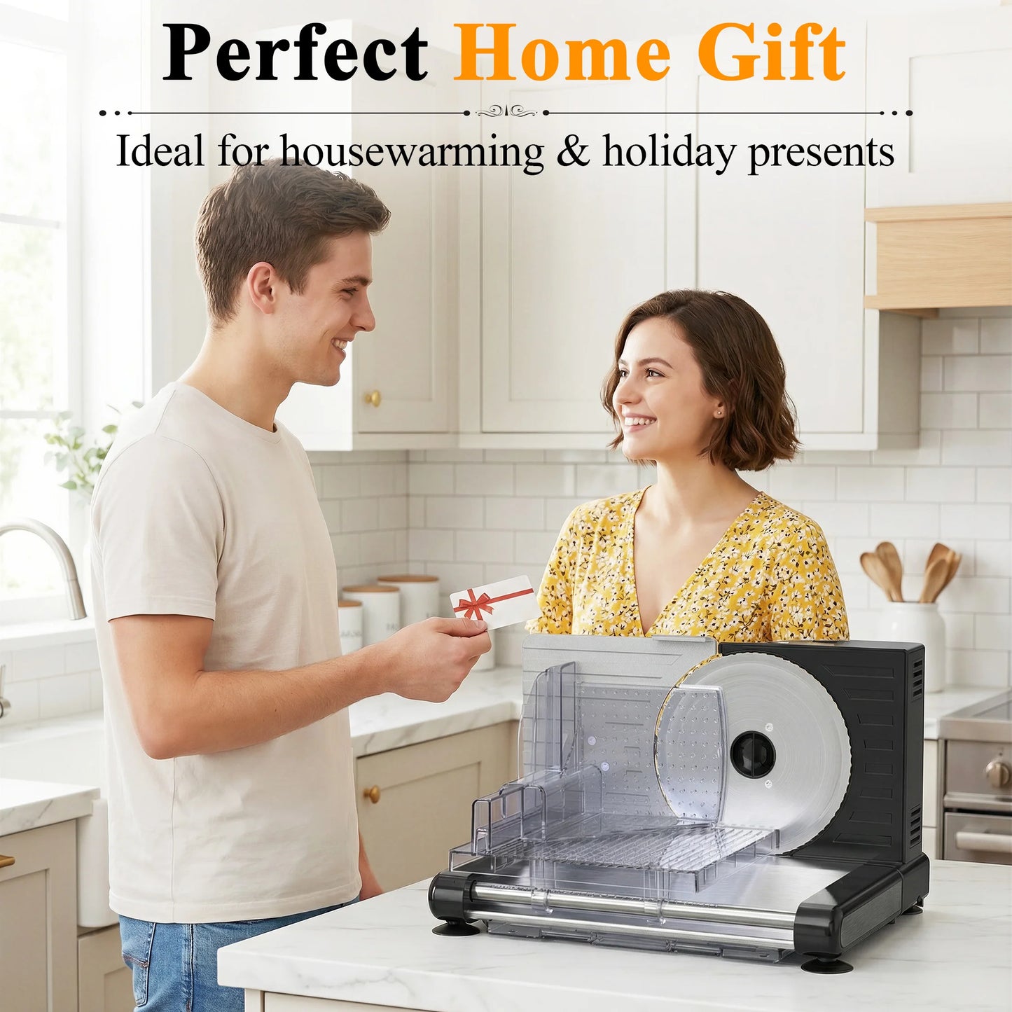 Electric Meat Slicer Machine for Home Cut Meat and Cheese