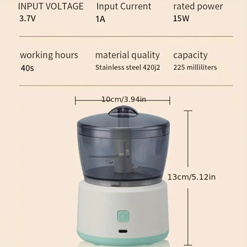 Portable Mini Multifunctional Food Processor