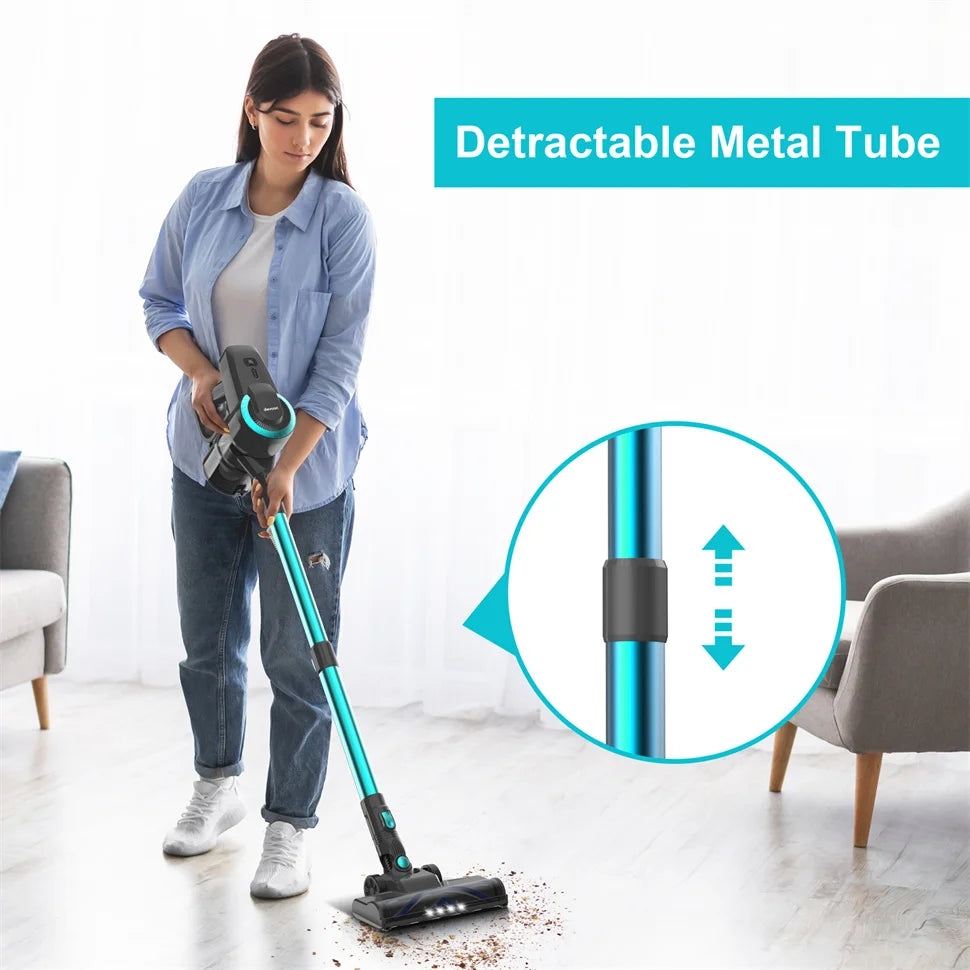 YISORA N300 Cordless Upright Vacuum Cleaner