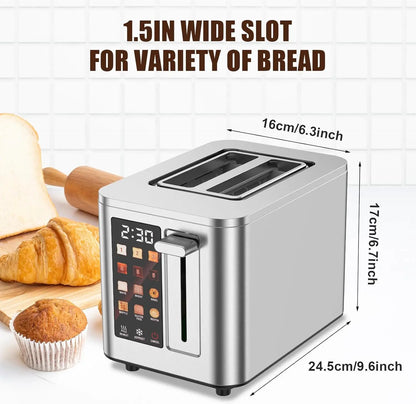 Touch Screen 2 Slice Toaster