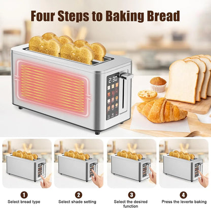 Touch Screen 2 Slice Toaster