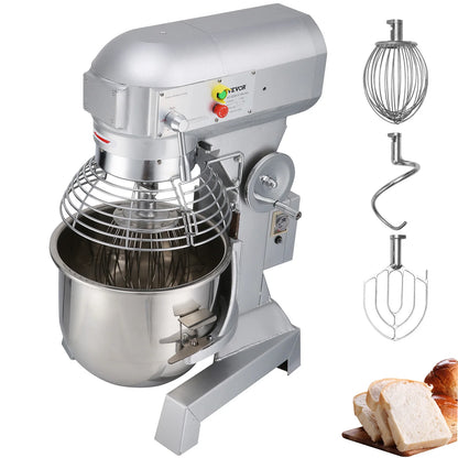 10- 30L Electric Dough Machine Kitchen Food Stand Blender