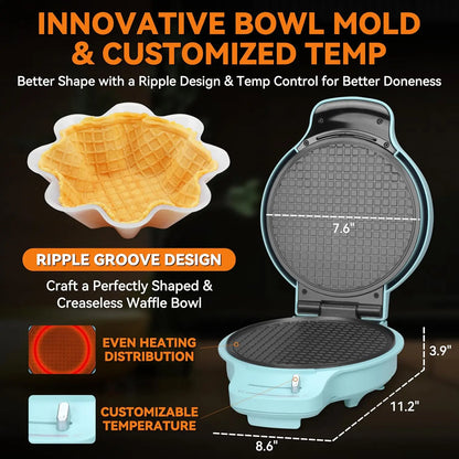 Waffle Cone Maker Machine with Browning Control
