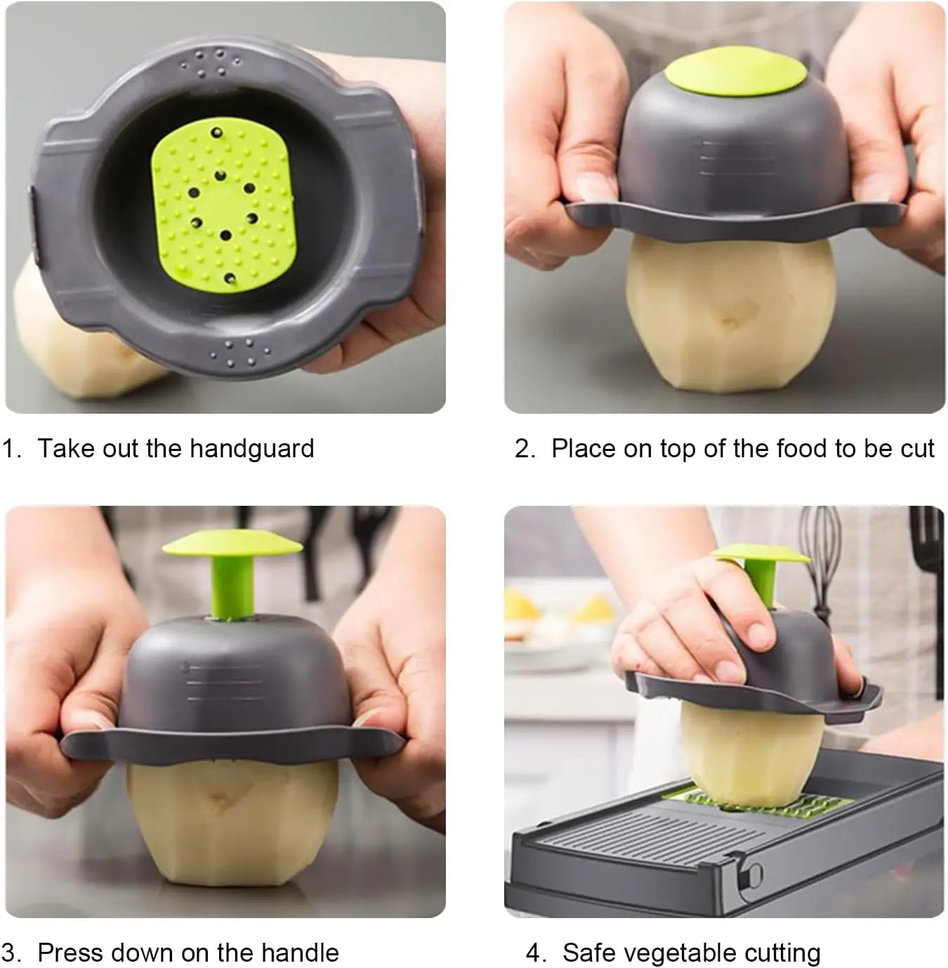 16 x 1 Kitchen professional chopper-type slicer, blade vegetable chopper, kitchen utensils