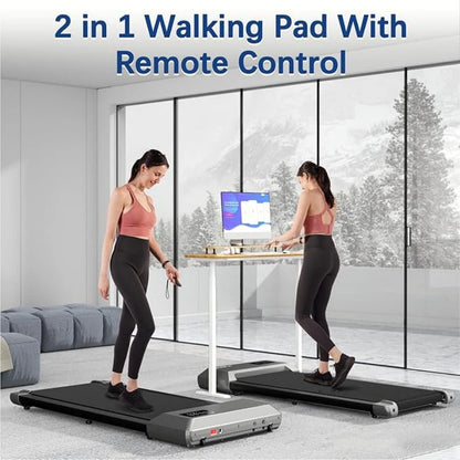LCD Digital Data Display Treadmill for Home, with 2.5HP Treadmills Walking Pad