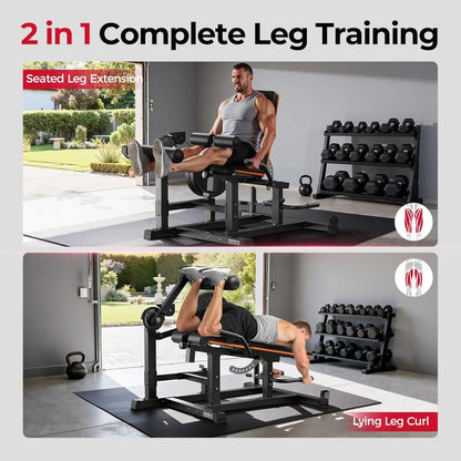 FEIERDUN Leg Extension and Curl Machine, Seated Leg Extension Machine