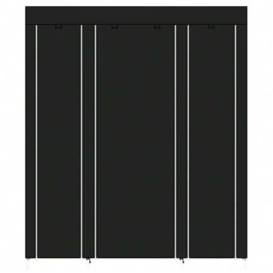 71" Portable, Freestanding Wardrobe, Closet Storage Organizer