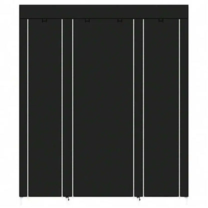 71" Portable, Freestanding Wardrobe, Closet Storage Organizer