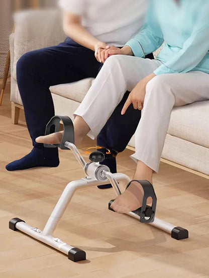 Folding Portable Foot Pedal Exerciser for Indoor Physical Therapy