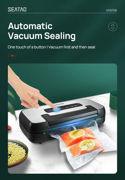 Automatic Multi Functional Built-in Storage & Cutting Vacuum Sealer