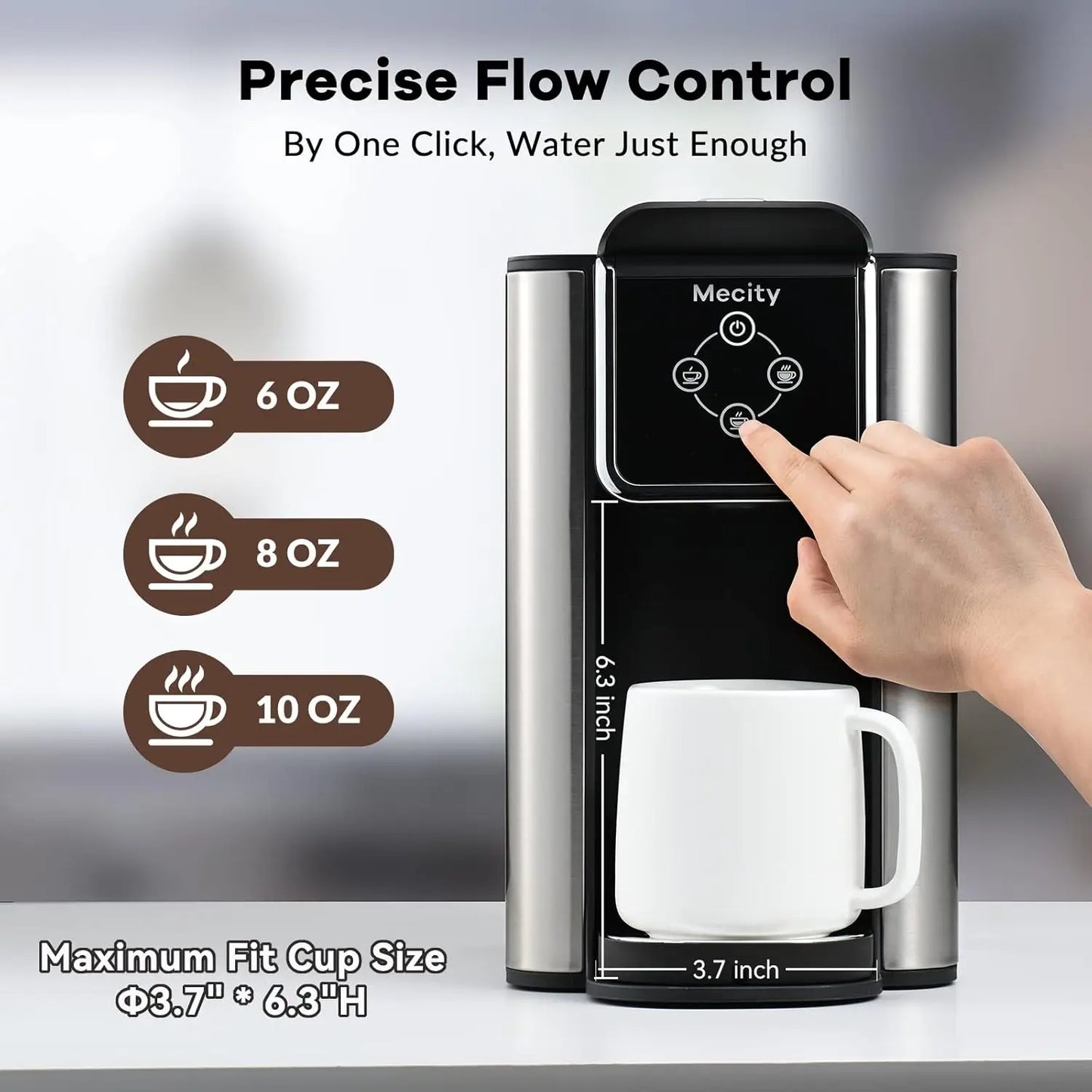 Coffee Maker 3 in 1 Single Serve Coffee Machine