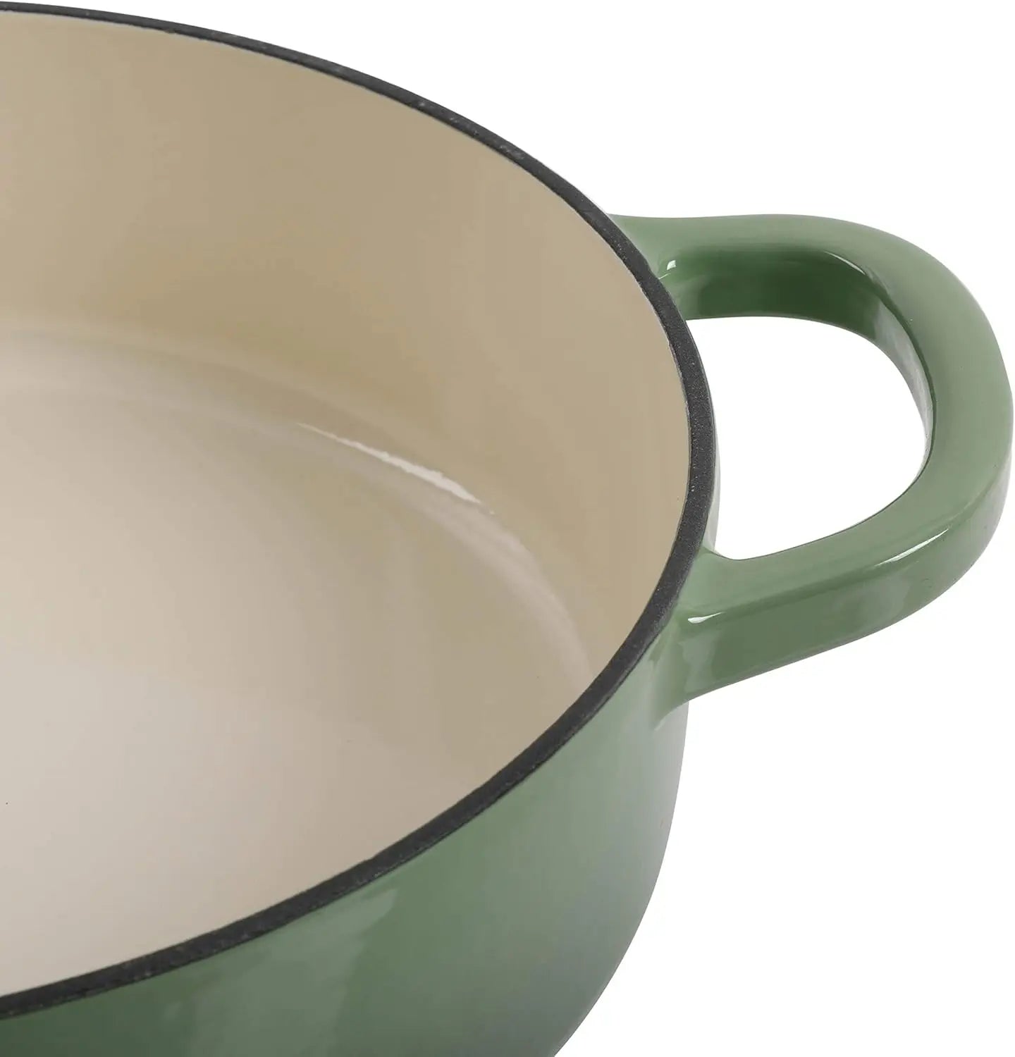 5-Quart Enameled Cast Iron Braiser with Lid