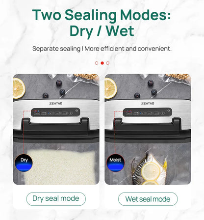 Automatic Multi Functional Built-in Storage & Cutting Vacuum Sealer