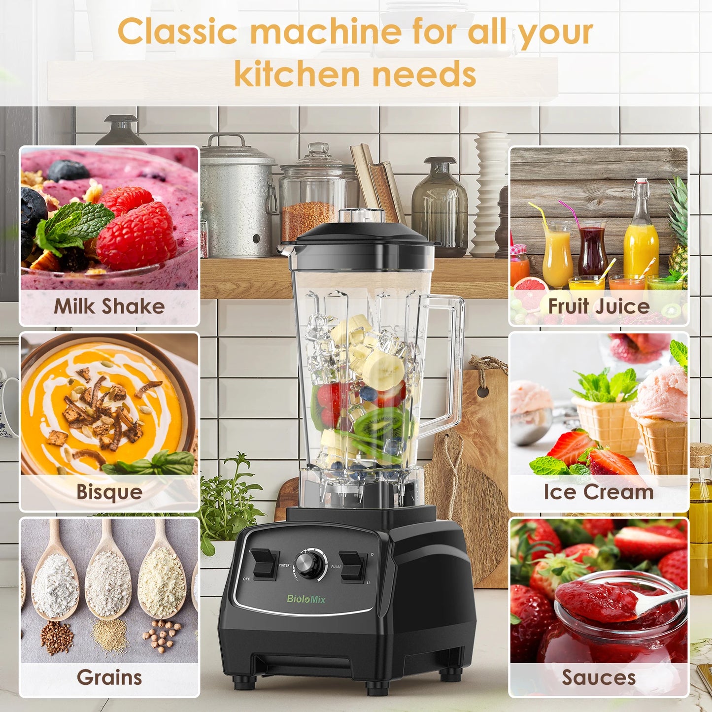 Heavy Duty Commercial Grade Blender