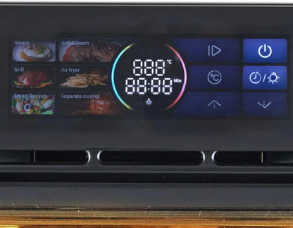 24" Built-in Electric Oven with  Steam & Grill with 8 Cooking Functions