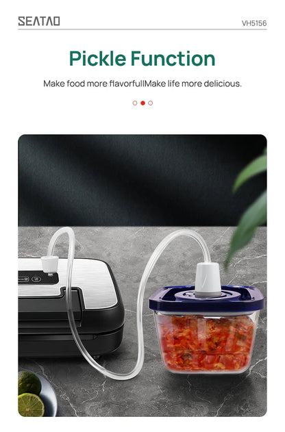 Automatic Multi Functional Built-in Storage & Cutting Vacuum Sealer