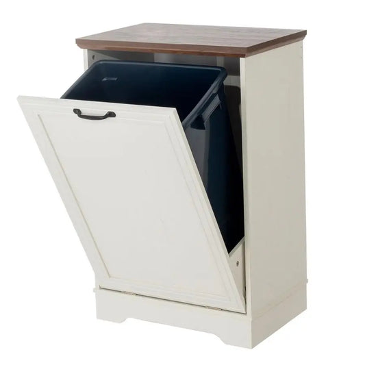Tilt Out  Hidden Trash Can Cabinet