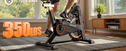YOSUDA PRO Magnetic Exercise Bike, Indoor Cycling Bike Stationary with Comfortable Seat Cushion