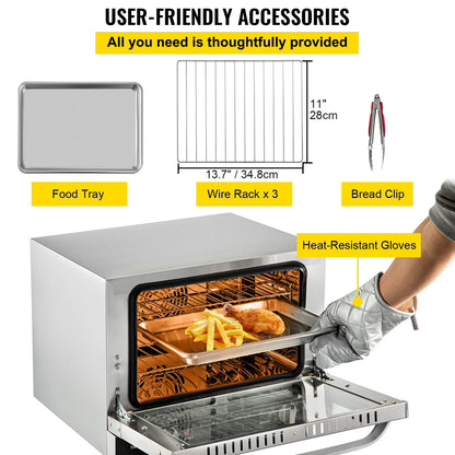 Electric Oven Commercial Multifunction Countertop