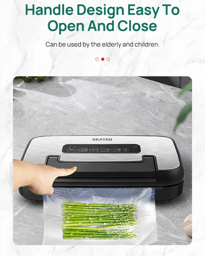 Automatic Multi Functional Built-in Storage & Cutting Vacuum Sealer