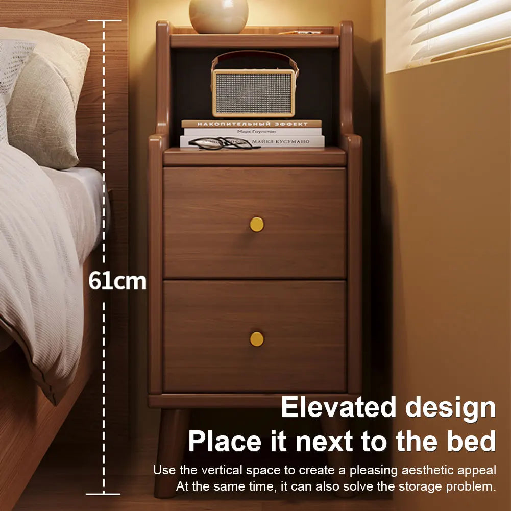 Nightstand Storage Cabinet