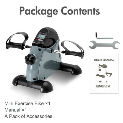 Mini Pedal Exercise Bike, Cycling Portable Bike