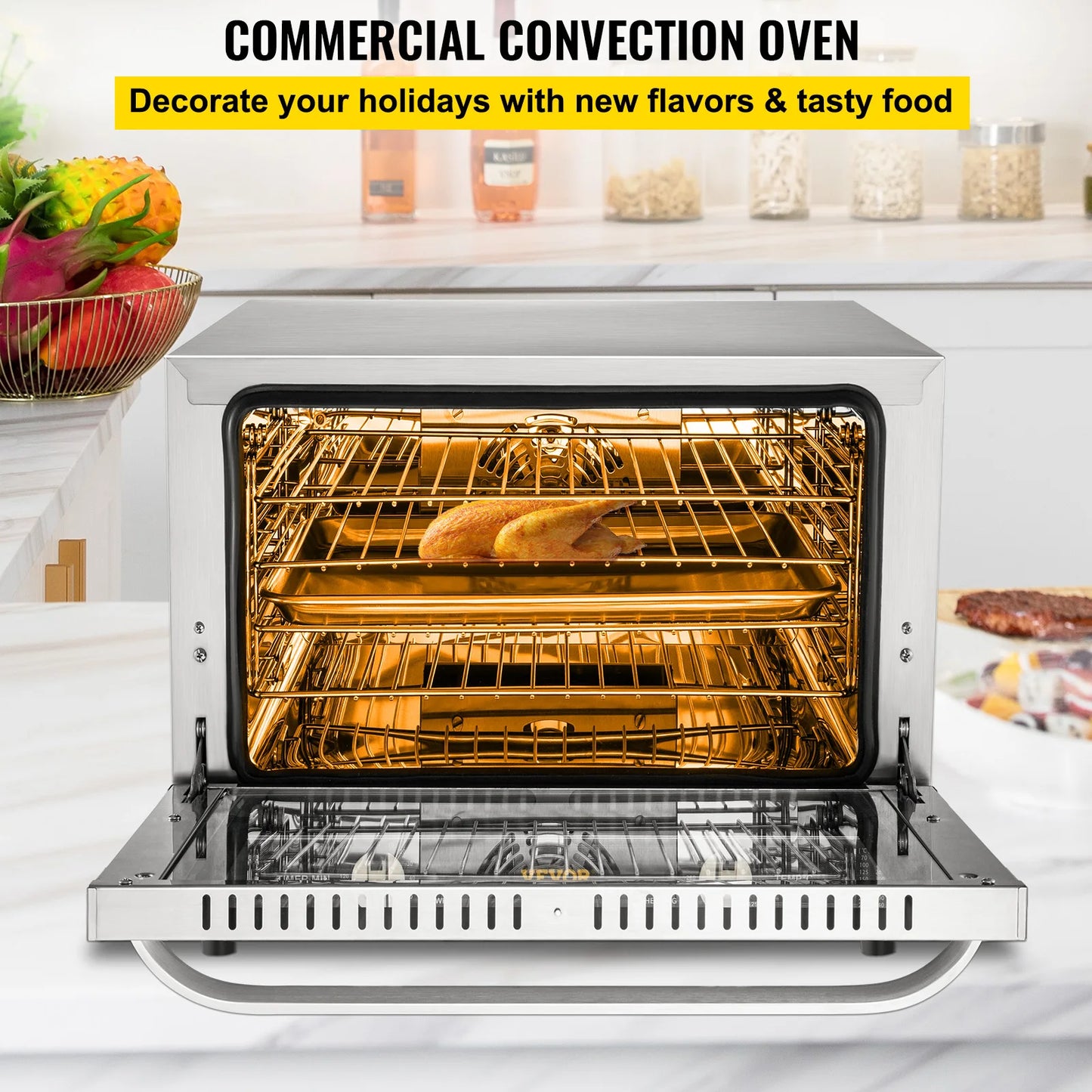 Electric Oven Commercial Multifunction Countertop