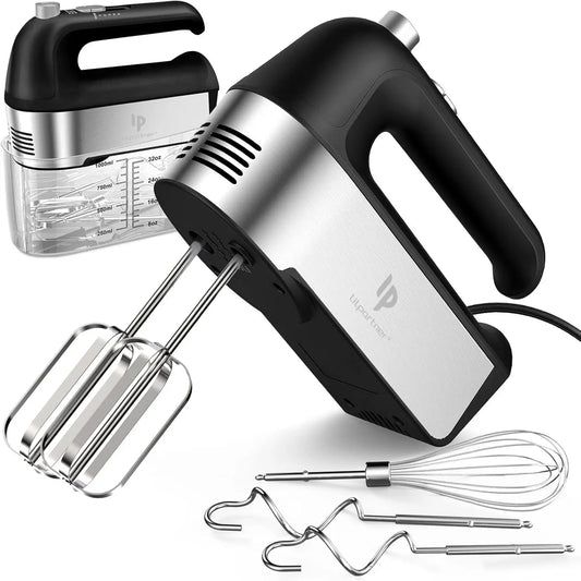 Hand Mixer Electric, Turbo Boost/Self-Control Speed