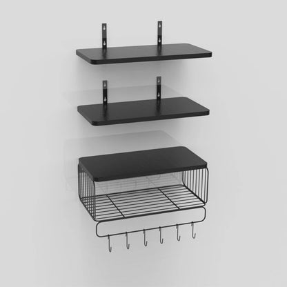 Wall Mounted Farmhouse Bathroom/Bedroom Floating Shelves