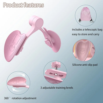 Pelvic Floor Trainer, Kegel Exerciser for Women, Resistance Training for Pelvic Floor