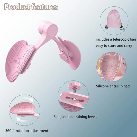 Pelvic Floor Trainer, Kegel Exerciser for Women, Resistance Training for Pelvic Floor