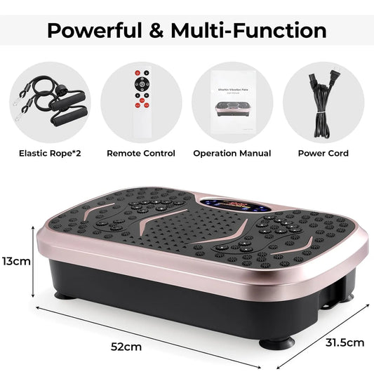 Fitness Vibration Board for Home, Full Body Exercise Machine