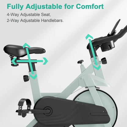 Super Run Exercise Bike,  Low Noise Workout Cycling Bike For Home