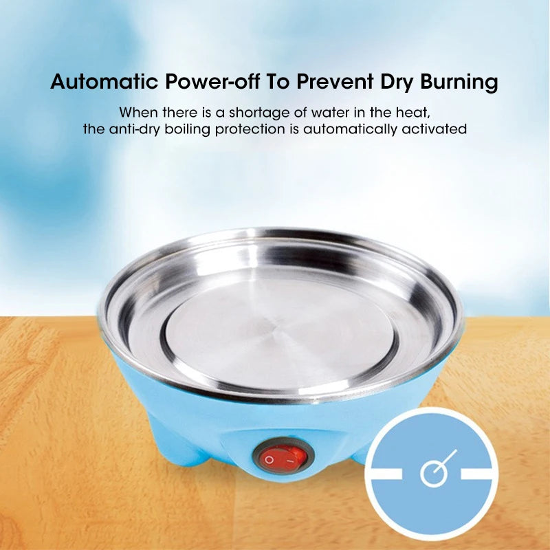 7 Eggs Cooker Automatic Power Off, Multi-Functional