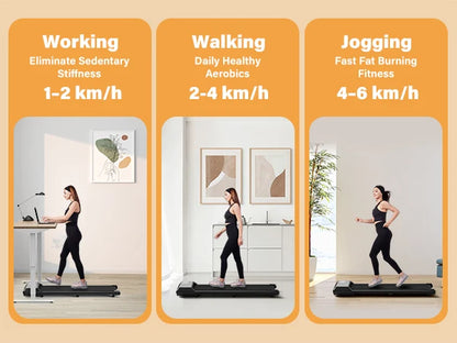 LCD Digital Data Display Treadmill for Home, with 2.5HP Treadmills Walking Pad