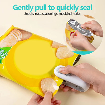 2 In 1 Sealer Cutter Multifunctional Portable, Mini Bag Sealer Portable Resealer