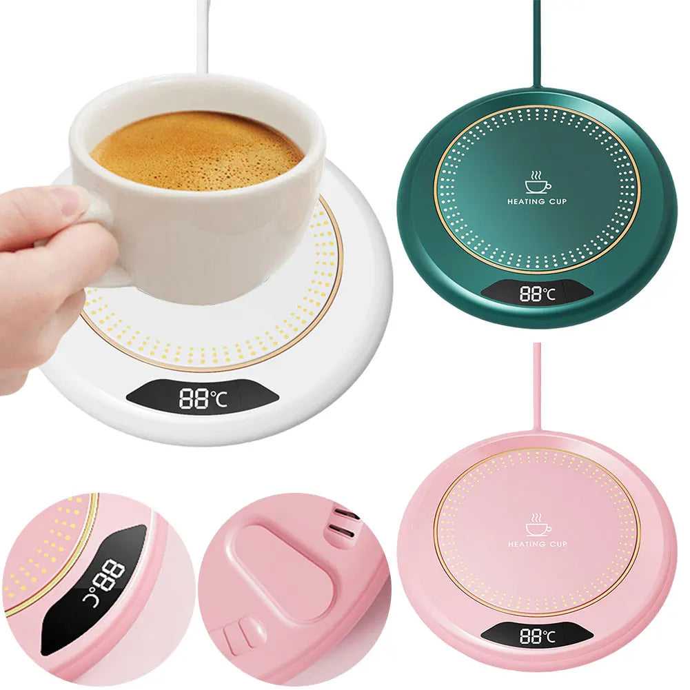 USB Coffee Mug Warmer,  Electric Beverage Warmer Plate for Coffee , Tea and Milk