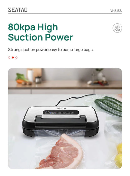 Automatic Multi Functional Built-in Storage & Cutting Vacuum Sealer