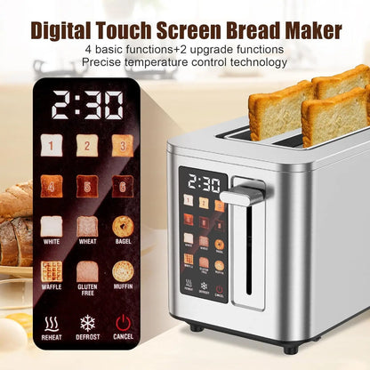Touch Screen 2 Slice Toaster