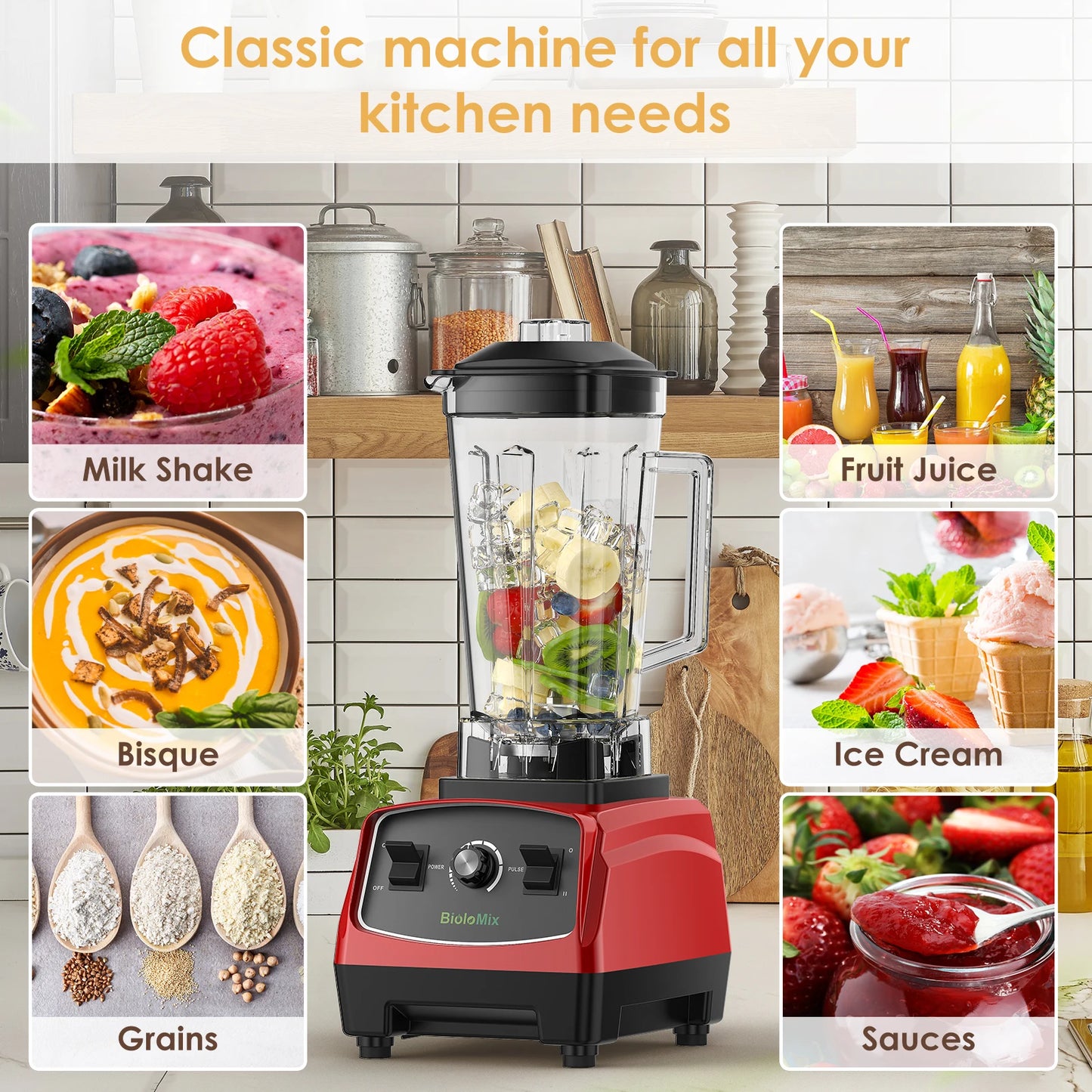 Heavy Duty Commercial Grade Blender