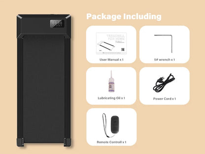 LCD Digital Data Display Treadmill for Home, with 2.5HP Treadmills Walking Pad