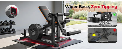 FEIERDUN Leg Extension and Curl Machine, Seated Leg Extension Machine