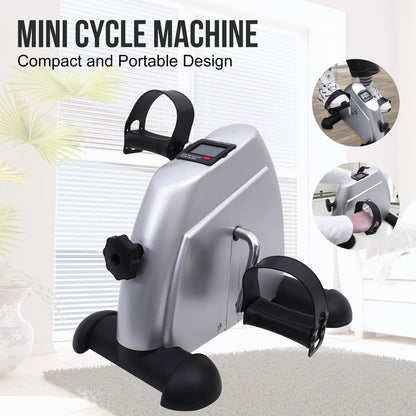 Mini Pedal Exercise Bike, Cycling Portable Bike