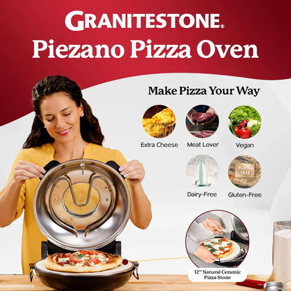 Crispy Crust Pizza Oven by Granite Stone