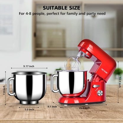 1pc CHEFTRONIC Stand Mixer, Frother for milk