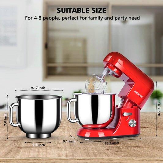 1pc CHEFTRONIC Stand Mixer, Frother for milk