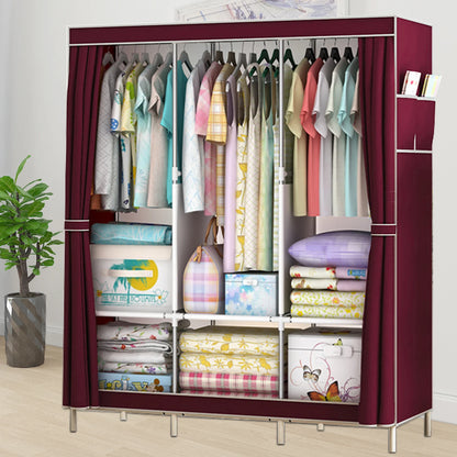 Wardrobe Organizer Storage Rack