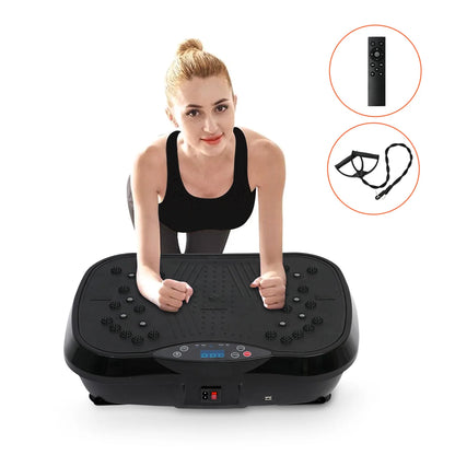 Vibration Plate, Exercise Machine Fat-Burning, Portable Fitness Equipment