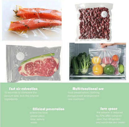 Food Vacuum Sealer, Handheld Vacuum Sealer